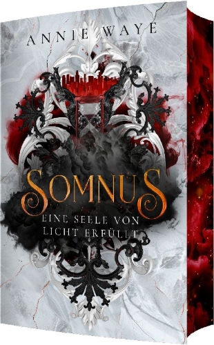 Buchcover und Innenansicht für das Buch: SOMNUS: Eine Seele von Licht erfüllt