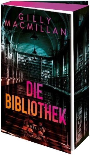 Buchcover und Innenansicht für das Buch: The Burning Library