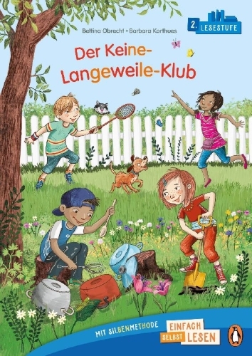 Buchcover und Innenansicht für das Buch: Der Keine-Langeweile-Klub