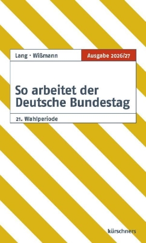 Buchcover und Innenansicht für das Buch: So arbeitet der Deutsche Bundestag