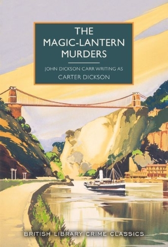 Buchcover und Innenansicht für das Buch: The Magic-Lantern Murders