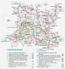 Buchcover und Innenansicht für das Buch: Entdeckertouren mit dem Wohnmobil Auvergne, Bresse, Beaujolais, Lyon