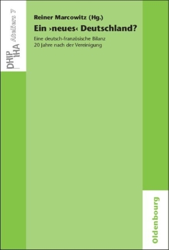 Buchcover und Innenansicht für das Buch: Ein 'neues' Deutschland? Eine deutsch-französische Bilanz 20 Jahre nach der Vereinigung
