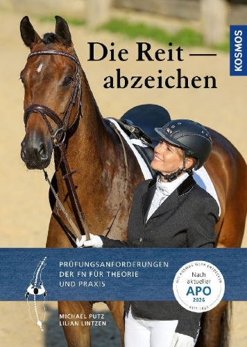 Buchcover und Innenansicht für das Buch: Die Reitabzeichen