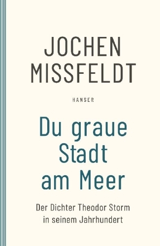 Buchcover und Innenansicht für das Buch: Du graue Stadt am Meer