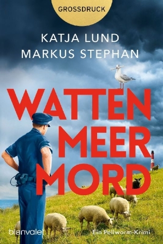 Buchcover und Innenansicht für das Buch: Wattenmeermord