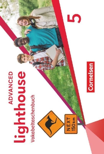 Buchcover und Innenansicht für das Buch: Lighthouse Band 5: 9. Schuljahr - Advanced Edition - Vokabeltaschenbuch