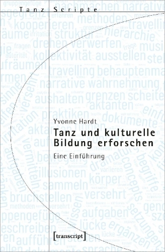 Buchcover und Innenansicht für das Buch: Tanz und kulturelle Bildung erforschen