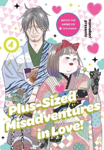 Buchcover und Innenansicht für das Buch: Plus-Sized Misadventures in Love!, Volume 4