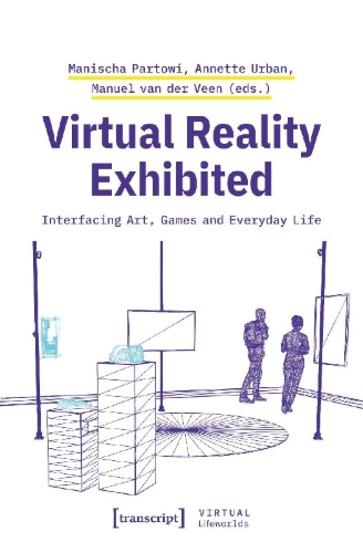 Buchcover und Innenansicht für das Buch: Virtual Reality Exhibited