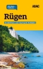 Buchcover und Innenansicht für das Buch: ADAC Reiseführer plus Rügen mit Hiddensee und Stralsund
