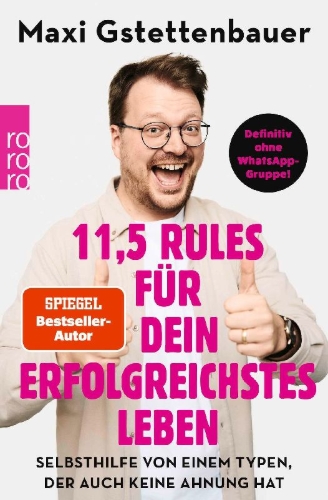 Buchcover und Innenansicht für das Buch: 11,5 Rules für dein erfolgreichstes Leben