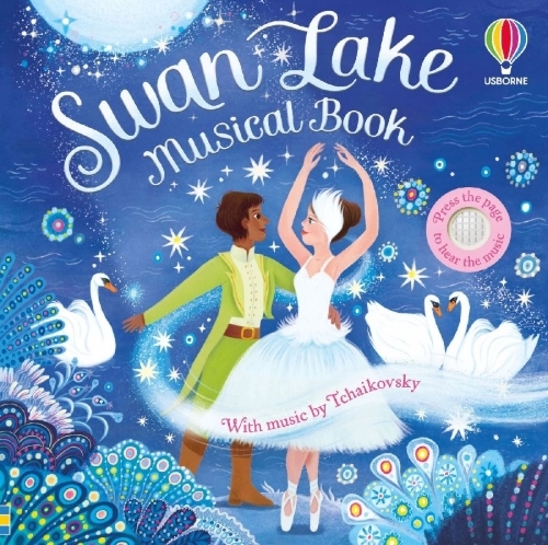 Buchcover und Innenansicht für das Buch: Swan Lake Sound Book