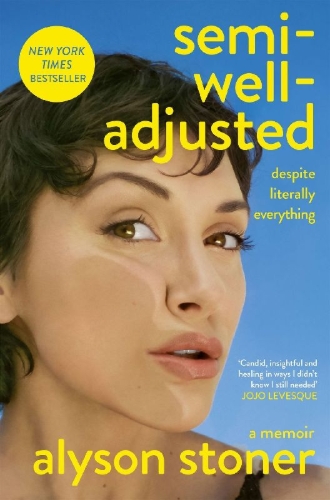 Buchcover und Innenansicht für das Buch: Semi-Well-Adjusted Despite Literally Everything