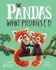 Buchcover und Innenansicht für das Buch: The Pandas Who Promised