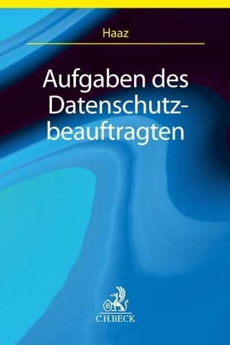 Buchcover und Innenansicht für das Buch: Aufgaben des Datenschutzbeauftragten