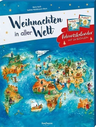 Buchcover und Innenansicht für das Buch: Weihnachten in aller Welt