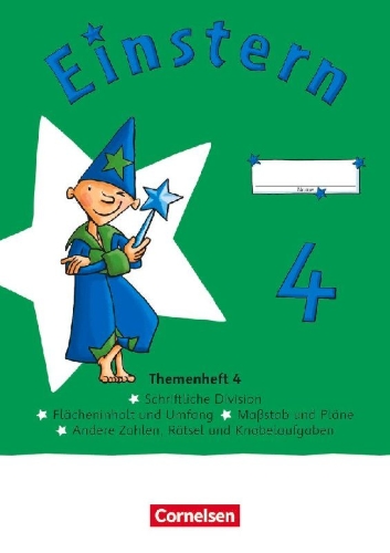 Buchcover und Innenansicht für das Buch: Einstern Mathematik 04. Themenheft 4 - Verbrauchsmaterial