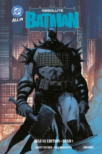 Buchcover und Innenansicht für das Buch: Absolute Batman (Deluxe Edition)