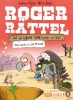Buchcover und Innenansicht für das Buch: Roger Rättel und die heißeste Detektivschule der Welt - Ein Loch in der Wüste