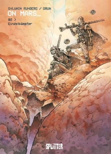 Buchcover und Innenansicht für das Buch: On Mars_ Band 2