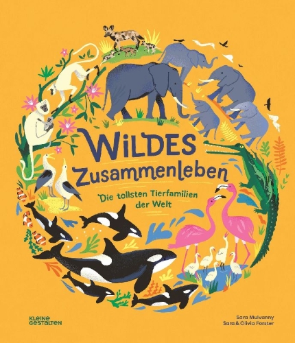 Buchcover und Innenansicht für das Buch: Wildes Zusammenleben