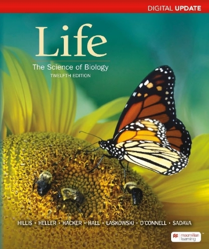 Buchcover und Innenansicht für das Buch: Life: The Science of Biology Digital Update (International Edition)