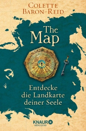 Buchcover und Innenansicht für das Buch: The Map - Entdecke die Landkarte deiner Seele