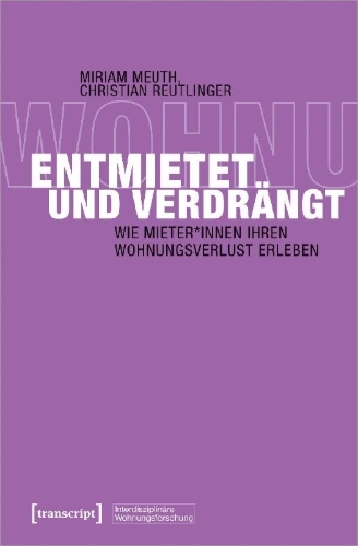 Buchcover und Innenansicht für das Buch: Entmietet und verdrängt