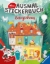 Buchcover und Innenansicht für das Buch: Mein Ausmalstickerbuch - Zwergenhaus