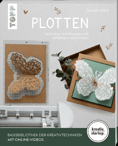 Buchcover und Innenansicht für das Buch: Plotten (kreativ.startup)
