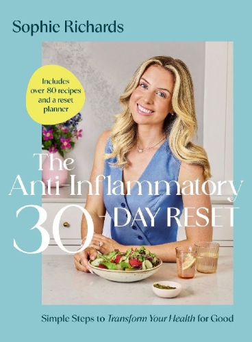 Buchcover und Innenansicht für das Buch: The Anti-Inflammatory 30-day Reset