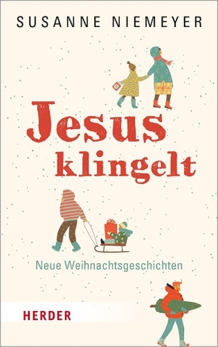 Buchcover und Innenansicht für das Buch: Jesus klingelt