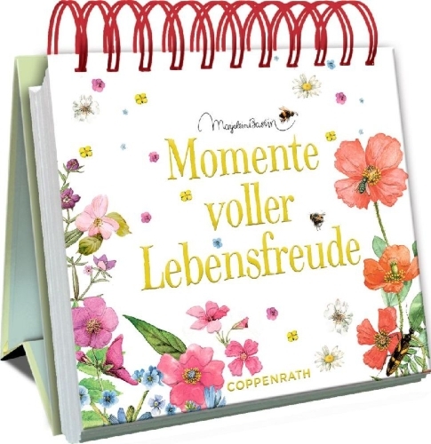 Buchcover und Innenansicht für das Buch: Momente voller Lebensfreude