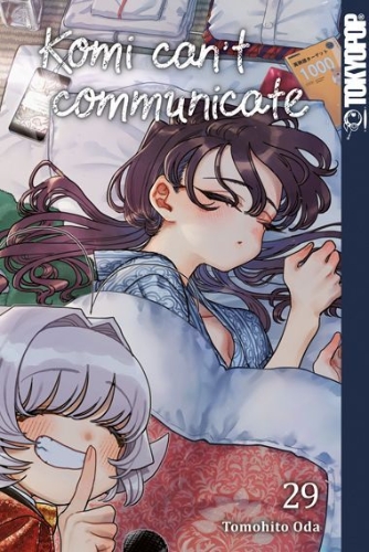 Buchcover und Innenansicht für das Buch: Komi can't communicate 29
