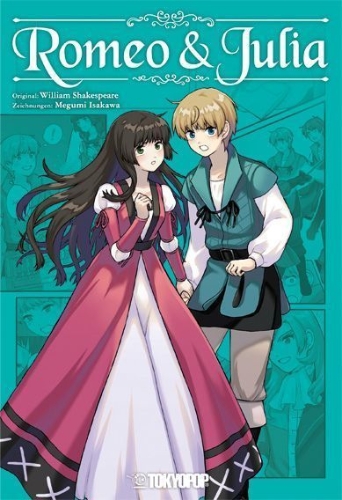 Buchcover und Innenansicht für das Buch: Romeo & Julia