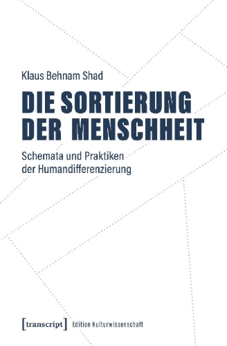 Buchcover und Innenansicht für das Buch: Die Sortierung der Menschheit