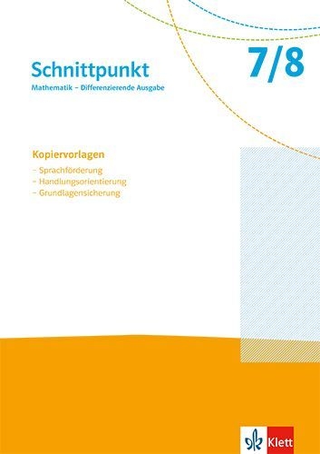 Buchcover und Innenansicht für das Buch: Schnittpunkt Mathematik 7/8. Differenzierende Ausgabe