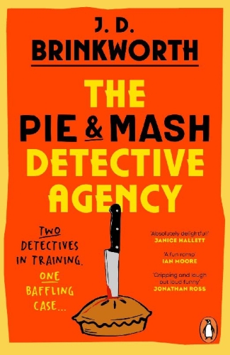 Buchcover und Innenansicht für das Buch: The Pie & Mash Detective Agency