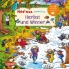 Buchcover und Innenansicht für das Buch: Hör mal (Soundbuch): Wimmelbuch: Herbst und Winter