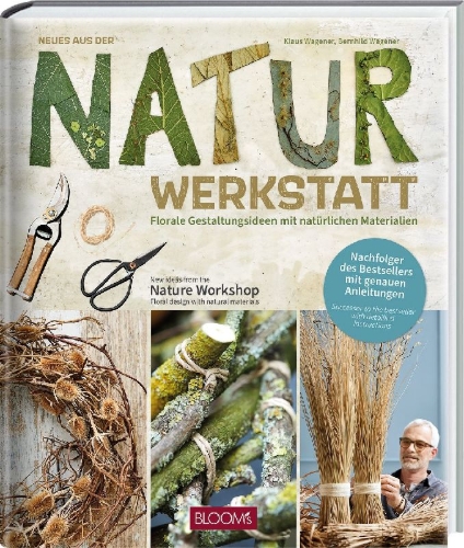 Buchcover und Innenansicht für das Buch: Neues aus der Naturwerkstatt