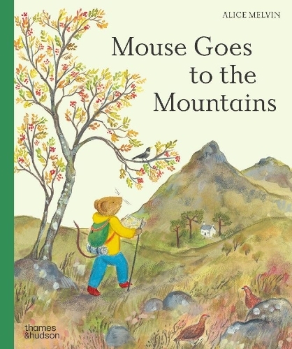 Buchcover und Innenansicht für das Buch: Mouse Goes to the Mountains