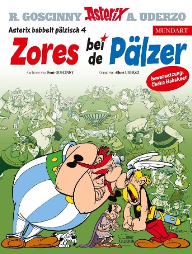 Buchcover und Innenansicht für das Buch: La zizanie 15 (Streit um Asterix 15)