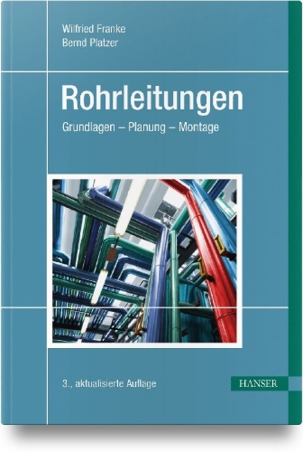 Buchcover und Innenansicht für das Buch: Rohrleitungen