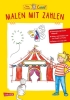 Buchcover und Innenansicht für das Buch: Conni Gelbe Reihe (Beschäftigungsbuch): Malen mit Zahlen