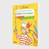 Buchcover und Innenansicht für das Buch: Conni Gelbe Reihe (Beschäftigungsbuch): Mein Kindergarten-Bastelbuch: Erstes Schneiden