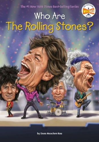 Buchcover und Innenansicht für das Buch: Who Are the Rolling Stones?
