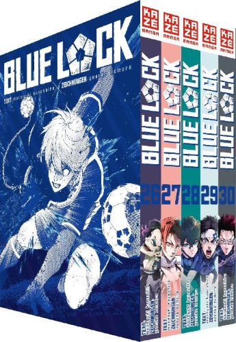 Buchcover und Innenansicht für das Buch: Blue Lock