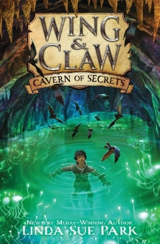 Buchcover und Innenansicht für das Buch: Wing & Claw #2: Cavern of Secrets