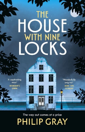 Buchcover und Innenansicht für das Buch: The House with Nine Locks